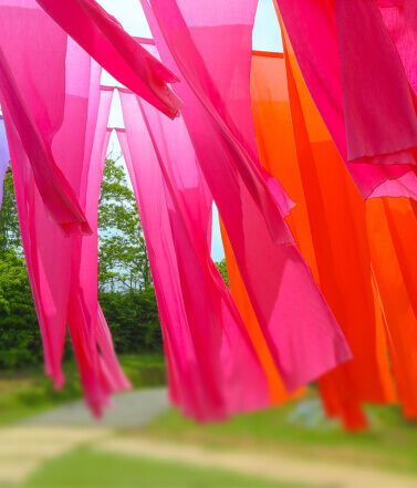Art installation at Sikka Art and Design Festival